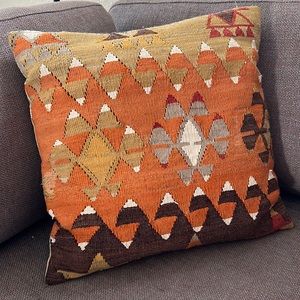 Turkish Kiliam Throw Pillow